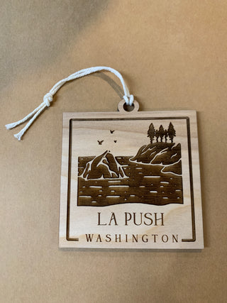 La Push Washington Wooden Ornament