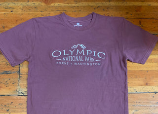 Olympic National Park Embroidered Short Sleeve Tee