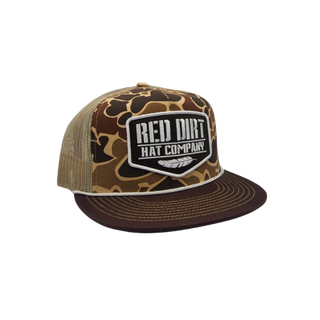 Red Dirt Hat Men's Old Skoolduck Camo Cap