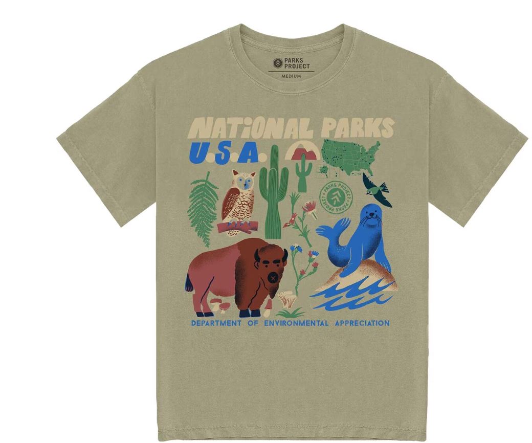 National Parks Of The USA Organic Tee