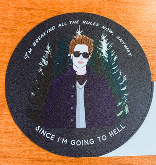 Breaking All The Rules Edward Sticker LR