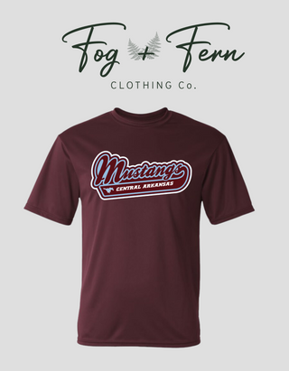 Mustang CA Baseball Tee (Youth)