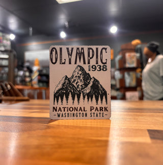 Olympic Distressed 1938 Magnet