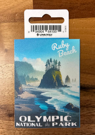 Ruby Beach Olympic National Park Sticker