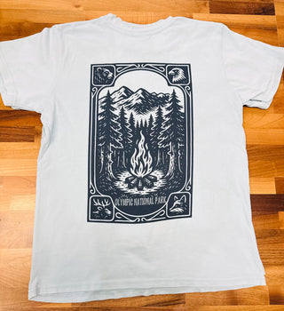 Olympic Camping Mountain View Short Sleeve Tee