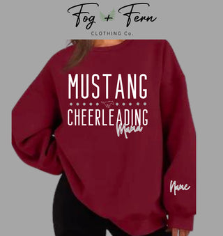 Mustang Cheerleading Mama Design