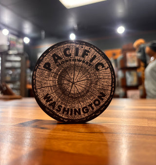 Pacific Northwest Wood Grain WA Magnet