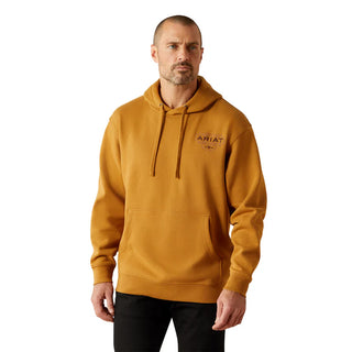 Ariat Bone Brown Southwest Simple Men's Hoodie