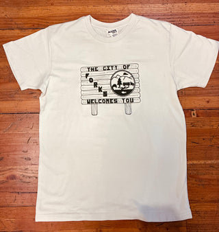 City of Forks Welcomes You Embroidered Tee