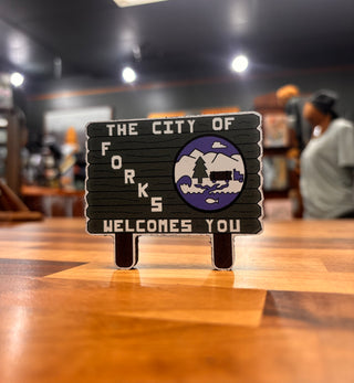 City of Forks Welcomes You Magnet