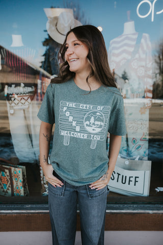 City of Forks Sketch Tee