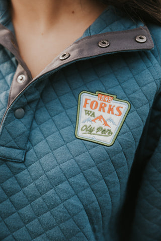 Oly Pen Quilted Pullover