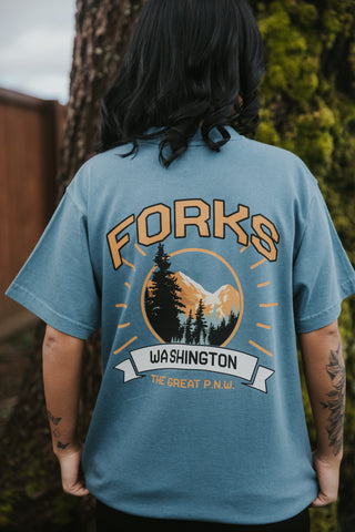 Premium Tee Forks, WA Arched The Great PNW