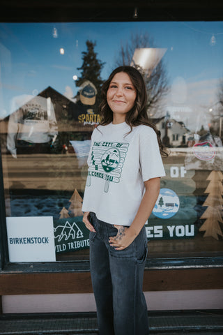 City of Forks Sketch Boxy Tee