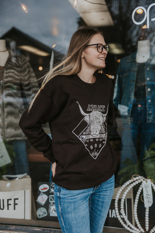 Arait Taurus Oversized Crew Sweatshirt