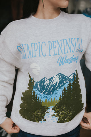 Olympic Peninsula Crewneck