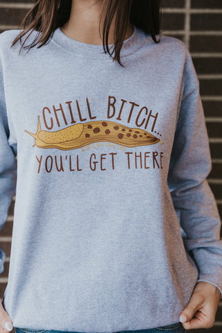 Chill Bitch Banana Slug Design