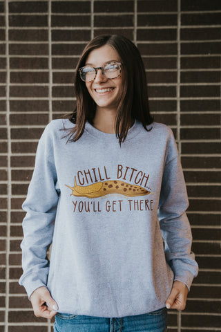 Chill Bitch Banana Slug Design