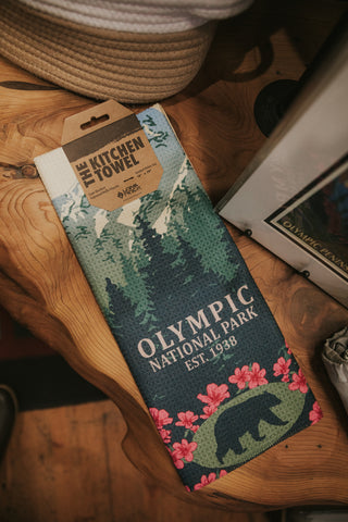 Olympic National Park Kitchen Towel