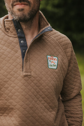 Oly Pen Quilted Pullover