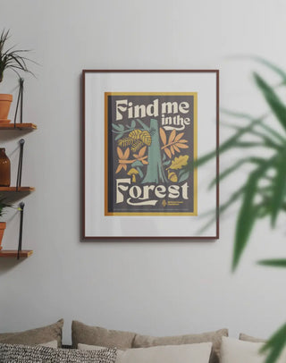 Find Me In The Forest Poster