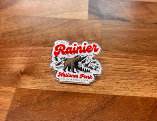 Rainier Acrylic Pin