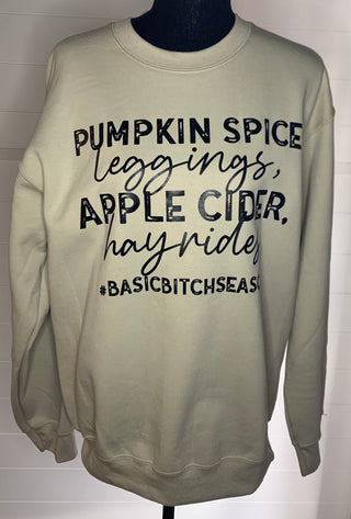 Pumpkin spice, Leggings, Apple Cider Crew