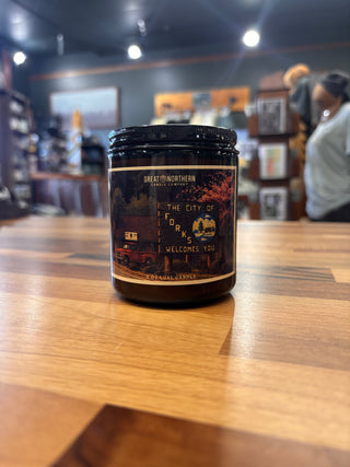 City of Forks 8 oz Eco Lux Candle