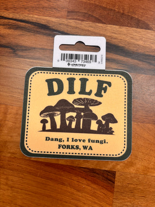 D.I.L.F. Dang I Love Fungi Sticker