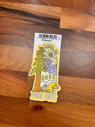 Far Out Forks, WA Sticker