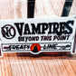 No Vampires Beyond This Point Sticker