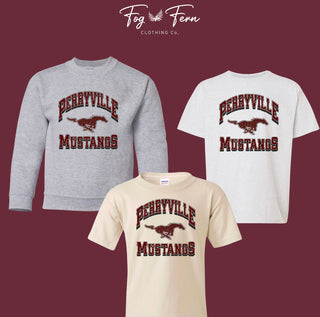 Youth Perryville Mustangs Beta Design