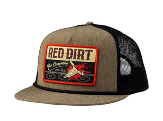 RED DIRT HAT CO® "Bones" 5 Panel Snap Back Ball Cap