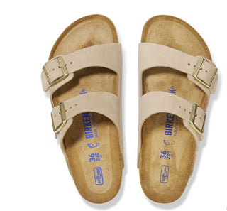 Arizona Soft Footbed Nubuck Leather - Sandcastle