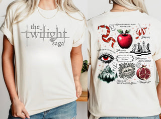 Twilight Saga Collage Design Black Text