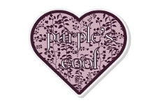 Purple's Cool Acrylic Pin
