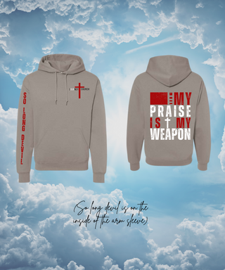 My Praise Is My Weapon (SLD) Hoodie- Journey Worship