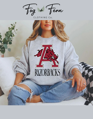 AR Razorbacks Hog Design (Adult + Youth)