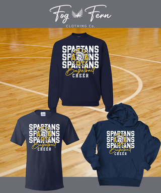 Forks Cheer Basketball Design