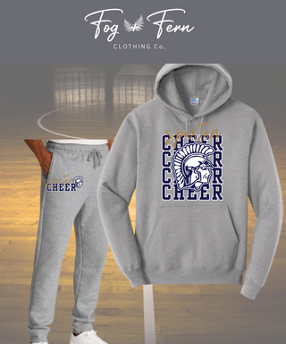 Cheer Repeat Spartan Design