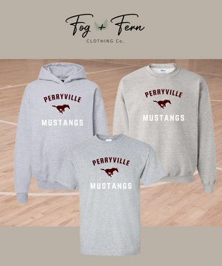 Perryville Mustangs Design - (Adult + Youth)