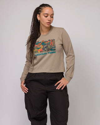 Parks Project National Parks Collage Long Sleeve Boxy Tee