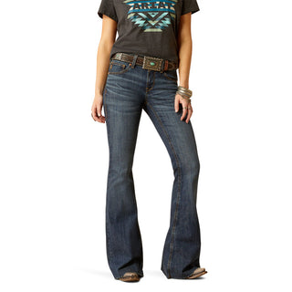 Ariat Women's PR Kallie Flare Florida Denim Jeans