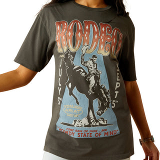 Ariat Women's Vintage Black Rodeo Stage Boyfriend Fit Graphic Short Sleeve Shirt