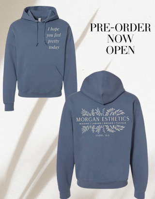 Morgan Esthetics Hooded Pullover