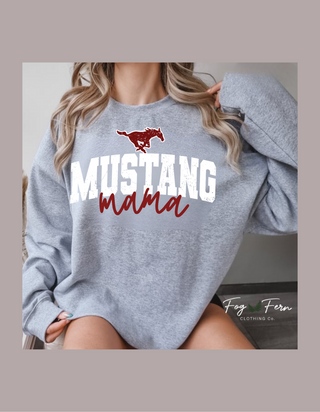 Mustang Momma Distressed Design