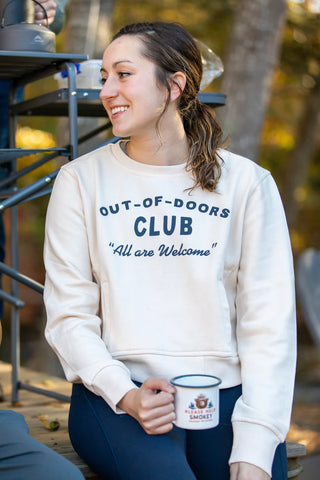 Out-Of-Doors Club Crop Sweatshirt