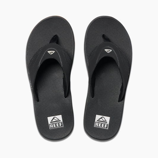 Reef Men's Fanning Sandals - Black/Silver