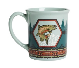 Pendleton Aztec Fish Mug 18 oz.