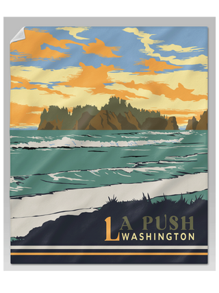 Olympic National Park La Push, Beach Blanket